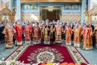2-Архиепископ Усть-Каменогорский и Семипалатинский Амфилохий в Южной столице принял участие в торжествах в честь мученицы Агафии Панормской - небесной заступницы от землетрясений и стихийных бедствий.
