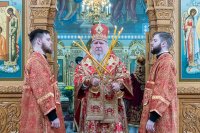 11-Архиепископ Усть-Каменогорский и Семипалатинский Амфилохий в Южной столице принял участие в торжествах в честь мученицы Агафии Панормской - небесной заступницы от землетрясений и стихийных бедствий.
