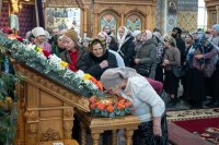 13-Архиепископ Усть-Каменогорский и Семипалатинский Амфилохий в Южной столице принял участие в торжествах в честь мученицы Агафии Панормской - небесной заступницы от землетрясений и стихийных бедствий.