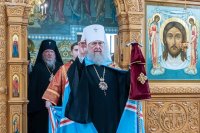 17-Архиепископ Усть-Каменогорский и Семипалатинский Амфилохий в Южной столице принял участие в торжествах в честь мученицы Агафии Панормской - небесной заступницы от землетрясений и стихийных бедствий.