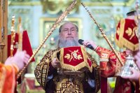 20-Архиепископ Усть-Каменогорский и Семипалатинский Амфилохий в Южной столице принял участие в торжествах в честь мученицы Агафии Панормской - небесной заступницы от землетрясений и стихийных бедствий.