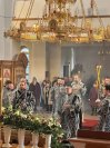 5-В Андреевском кафедральном соборе совершена утреня с чином погребения Плащаницы Господа Иисуса Христа