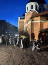 13-В Андреевском кафедральном соборе совершена утреня с чином погребения Плащаницы Господа Иисуса Христа