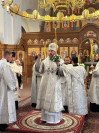 13-Праздничное богослужение в канун Преображения Господа Бога и Спаса нашего Иисуса Христа