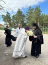 1-Архиепископ Амфилохий возглавил престольное торжество Преображенского храма города Шемонаихи