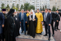 11-Управляющий Усть-Каменогорской и Семипалатинской епархией молился за Патриаршим богослужением в Успенском кафедральном соборе Астаны