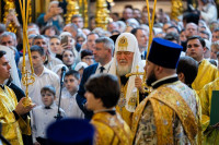 20-Управляющий Усть-Каменогорской и Семипалатинской епархией молился за Патриаршим богослужением в Успенском кафедральном соборе Астаны