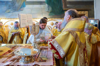 40-В день памяти святителя Николая Чудотворца архиепископ Усть-Каменогорский и Семипалатинский Амфилохий принял участие в престольным торжестве Никольского собора Алма-Аты