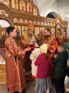 39-Божественная Литургия в святую Пасхальную ночь в главном храме Восточного Казахстана
