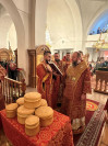 42-Божественная Литургия в святую Пасхальную ночь в главном храме Восточного Казахстана