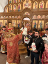 49-Божественная Литургия в святую Пасхальную ночь в главном храме Восточного Казахстана