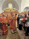 51-Божественная Литургия в святую Пасхальную ночь в главном храме Восточного Казахстана