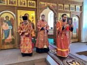 6-Память святых Царственных мучеников. Божественная Литургия в Троицком соборе города Усть-Каменогорска