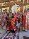 21-Память святых Царственных мучеников. Божественная Литургия в Троицком соборе города Усть-Каменогорска