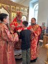 28-Память святых Царственных мучеников. Божественная Литургия в Троицком соборе города Усть-Каменогорска