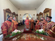 33-Память святых Царственных мучеников. Божественная Литургия в Троицком соборе города Усть-Каменогорска