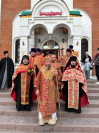 6-На Пасхальной вечерне православные христиане города Усть‑Каменогорска встретили Благодатный огонь