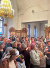 18-На Пасхальной вечерне православные христиане города Усть‑Каменогорска встретили Благодатный огонь