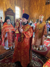 14-В понедельник Светлой седмицы архиепископ Амфилохий совершил Божественную Литургию в Покровском соборе города Усть‑Каменогорска