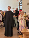 3-В Троицком соборе города Усть-Каменогорска  простились с протодиаконом Георгием Засыпкиным
