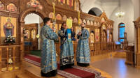 13-Праздничное вечернее богослужение в главном храме Восточного Казахстана накануне Рождества Пресвятой Богородицы
