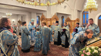 20-Праздничное вечернее богослужение в главном храме Восточного Казахстана накануне Рождества Пресвятой Богородицы