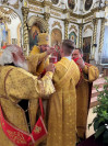 46-Архиепископ Амфилохий возглавил воскресное богослужение во втором кафедральном соборе епархии