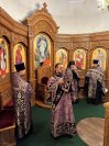 1-Накануне третьей Недели Святой Четыредесятницы            архиепископ Амфилохий совершил Всенощное бдение в Андреевском соборе города Усть-Каменогорска