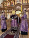 8-Накануне третьей Недели Святой Четыредесятницы            архиепископ Амфилохий совершил Всенощное бдение в Андреевском соборе города Усть-Каменогорска