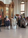 12-Накануне третьей Недели Святой Четыредесятницы            архиепископ Амфилохий совершил Всенощное бдение в Андреевском соборе города Усть-Каменогорска