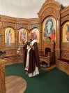 14-Накануне третьей Недели Святой Четыредесятницы            архиепископ Амфилохий совершил Всенощное бдение в Андреевском соборе города Усть-Каменогорска