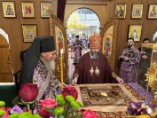 20-Богослужение в главном храме Восточного Казахстана в Неделю 3-ю Великого поста