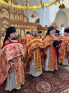 17-Архиепископ Амфилохий совершил Божественную Литургию в сослужении духовенства епархии