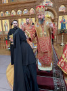 63-Архиепископ Амфилохий совершил Божественную Литургию в сослужении духовенства епархии