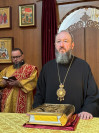 1-В 11-е воскресение после Пятидесятницы архиепископ Амфилохий совершил Божественную Литургию в Андреевском кафедральном соборе города Усть-Каменогорска