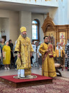 5-В 11-е воскресение после Пятидесятницы архиепископ Амфилохий совершил Божественную Литургию в Андреевском кафедральном соборе города Усть-Каменогорска
