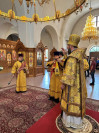 7-В 11-е воскресение после Пятидесятницы архиепископ Амфилохий совершил Божественную Литургию в Андреевском кафедральном соборе города Усть-Каменогорска