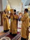 8-В 11-е воскресение после Пятидесятницы архиепископ Амфилохий совершил Божественную Литургию в Андреевском кафедральном соборе города Усть-Каменогорска