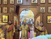 18-В 11-е воскресение после Пятидесятницы архиепископ Амфилохий совершил Божественную Литургию в Андреевском кафедральном соборе города Усть-Каменогорска