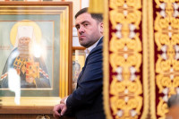 11-В Алма-Ате почтили 70-летие преставления ко Господу священноисповедника Николая, митрополита Казахстанского. Архиепископ Усть-Каменогорский и Семипалатинский Амфилохий сослужил Главе Митрополичьего округа за Литургией в Никольском соборе