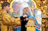 41-В Алма-Ате почтили 70-летие преставления ко Господу священноисповедника Николая, митрополита Казахстанского. Архиепископ Усть-Каменогорский и Семипалатинский Амфилохий сослужил Главе Митрополичьего округа за Литургией в Никольском соборе