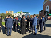 15-Делегация парламентариев Республики Казахстан и Российской Федерации посетила Андреевский кафедральный собор города Усть-Каменогорска