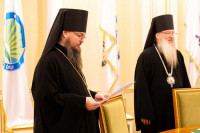 7-Управляющий Усть-Каменогорской и Семипалатинской епархией принял участие в заседании Синода Православной Церкви Казахстана в Алматы 