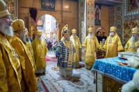 27-В воскресный день, отмеченный празднованием в честь Иверской иконы Божией Матери, архиепископ Усть-Каменогорский и Семипалатинский Амфилохий сослужил митрополиту Александру за Литургией в Иверско-Серафимовском монастыре Алматы