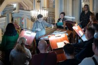 16-В праздник Феодоровской иконы Божией Матери архиепископ Усть-Каменогорский и Семипалатинский Амфилохий сослужил митрополиту Александру за Литургией в главном храме Алма-Аты