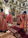 20-Архиепископ Амфилохий возглавил престольные торжества Воскресенского кафедрального собора  города Семипалатинска