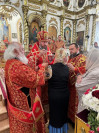 35-Архиепископ Амфилохий возглавил престольные торжества Воскресенского кафедрального собора  города Семипалатинска
