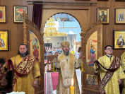 19-Божественная Литургия святителя Иоанна Златоуста в Свято-Андреевском кафедральном соборе города Усть-Каменогорска 