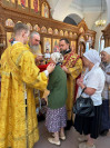 35-Божественная Литургия святителя Иоанна Златоуста в Свято-Андреевском кафедральном соборе города Усть-Каменогорска 