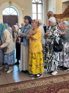 36-Божественная Литургия святителя Иоанна Златоуста в Свято-Андреевском кафедральном соборе города Усть-Каменогорска 